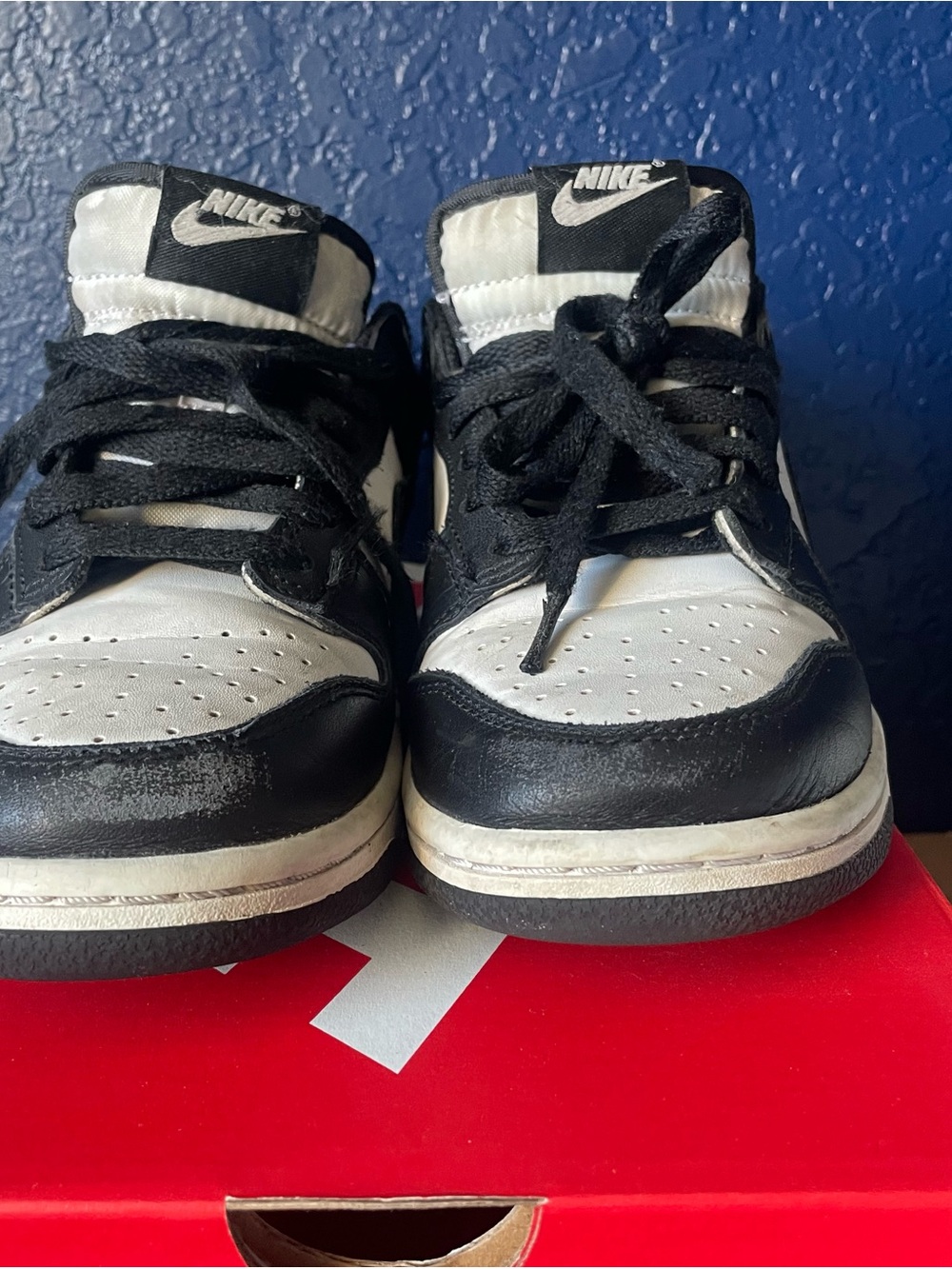 Nike Kids Black/White Low-Top Sneaker